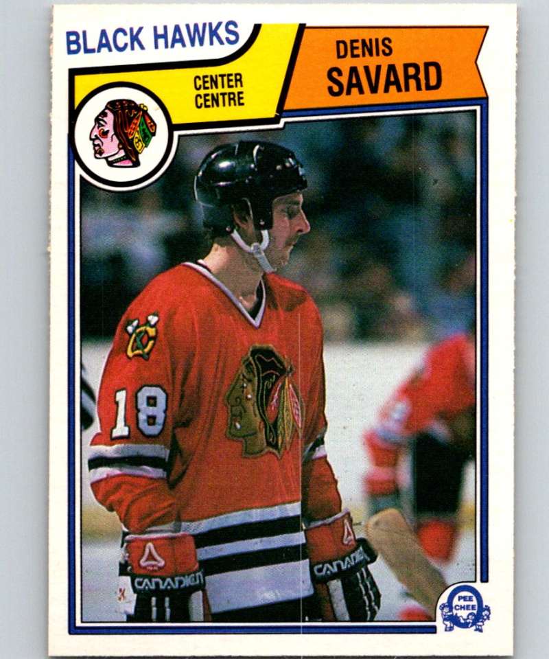 1983-84 O-Pee-Chee #111 Denis Savard Blackhawks NHL Hockey