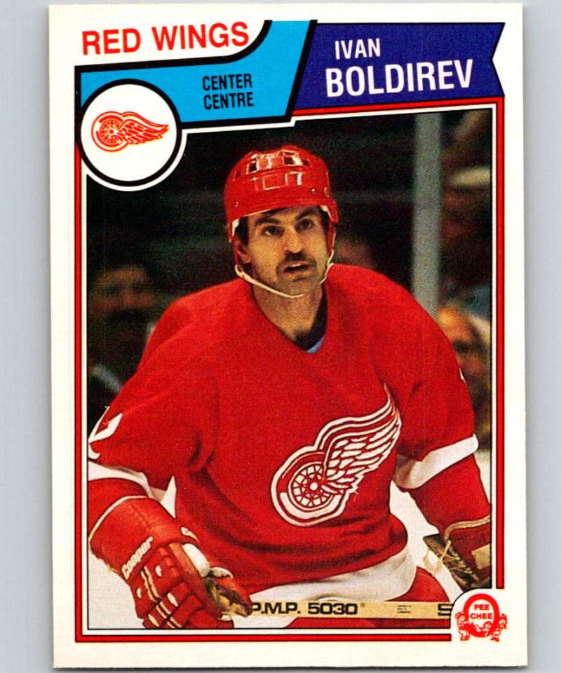 1983-84 O-Pee-Chee #118 Ivan Boldirev Red Wings NHL Hockey
