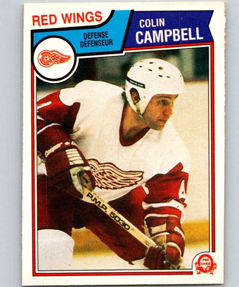 1983-84 O-Pee-Chee #119 Colin Campbell Red Wings NHL Hockey