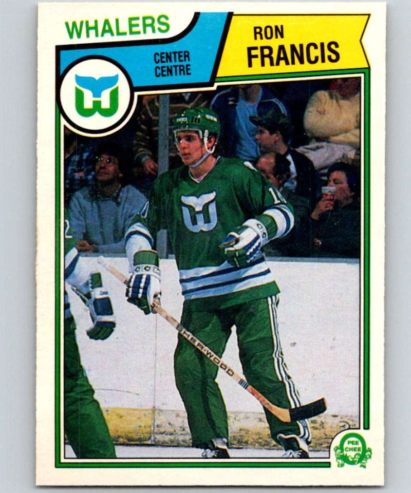 1983-84 O-Pee-Chee #138 Ron Francis Whalers NHL Hockey