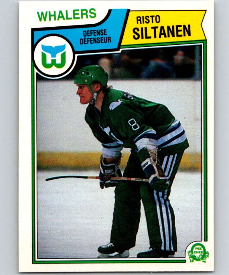 1983-84 O-Pee-Chee #146 Risto Siltanen Whalers NHL Hockey