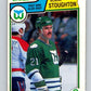 1983-84 O-Pee-Chee #147 Blaine Stoughton Whalers NHL Hockey Image 1