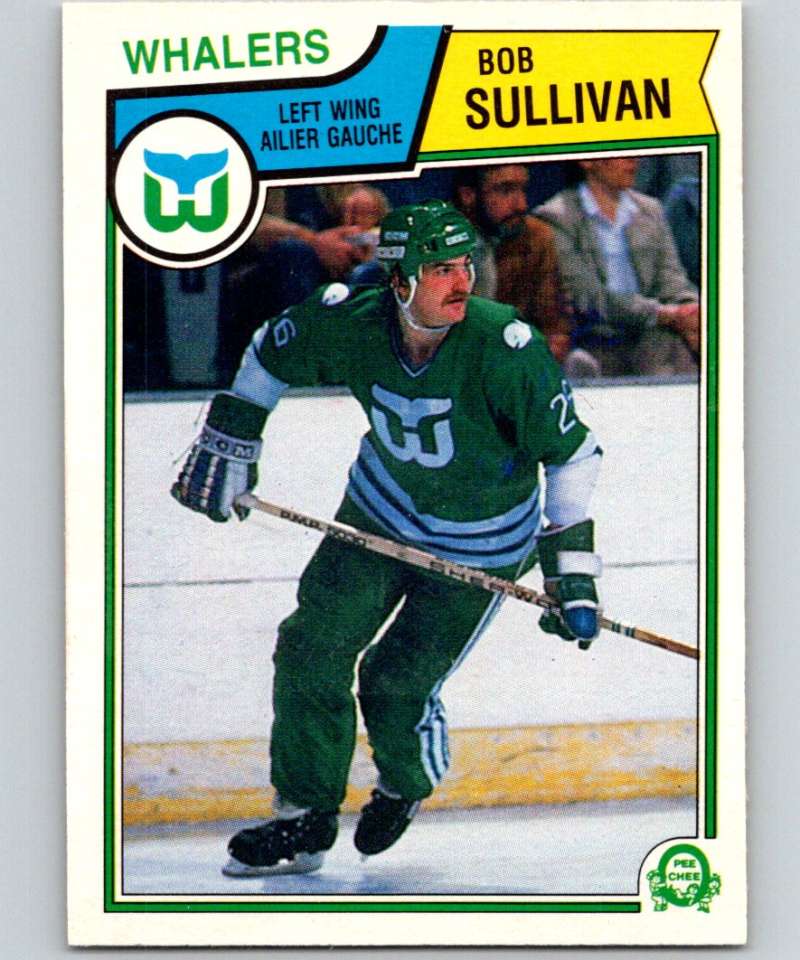 1983-84 O-Pee-Chee #149 Bob Sullivan RC Rookie Whalers NHL Hockey