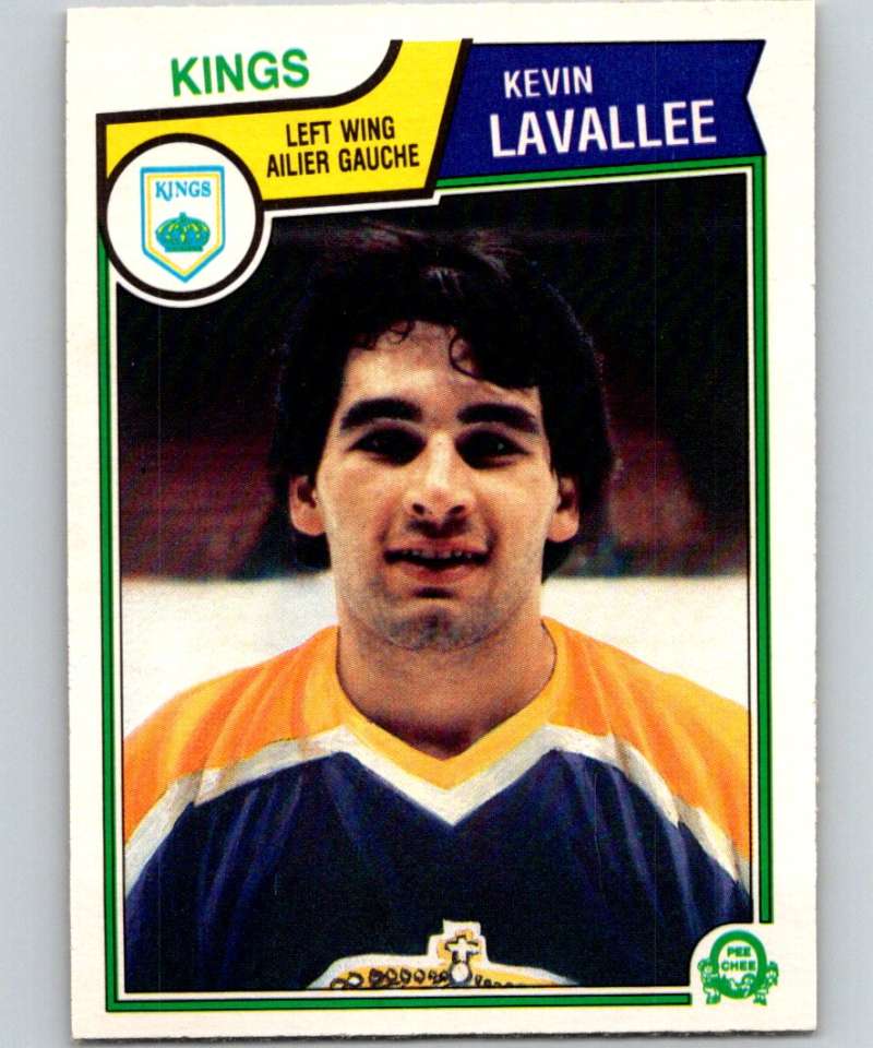 1983-84 O-Pee-Chee #157 Kevin LaVallee Kings NHL Hockey