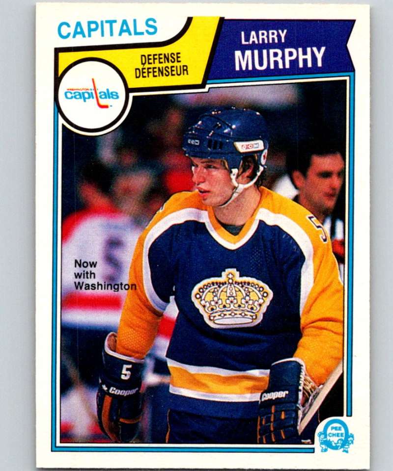 1983-84 O-Pee-Chee #159 Larry Murphy Capitals NHL Hockey