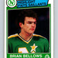 1983-84 O-Pee-Chee #165 Brian Bellows North Stars HL NHL Hockey