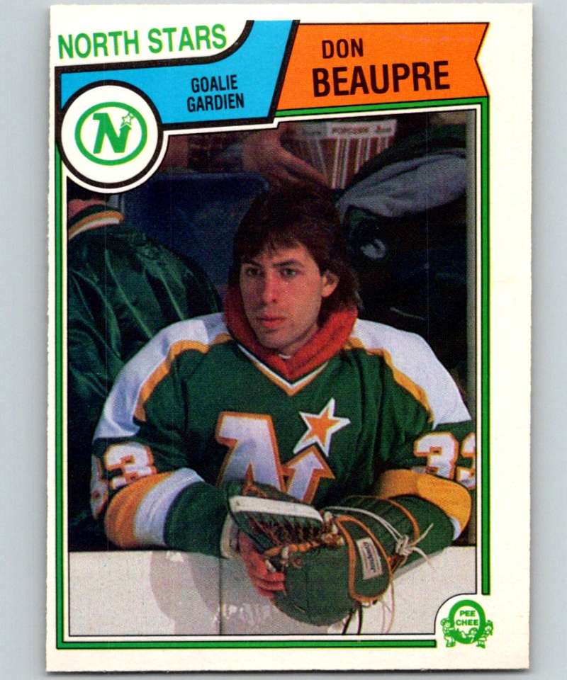 1983-84 O-Pee-Chee #166 Don Beaupre North Stars NHL Hockey