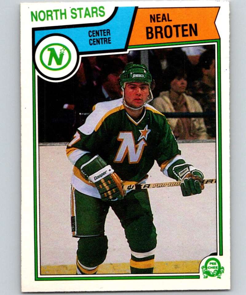 1983-84 O-Pee-Chee #168 Neal Broten North Stars NHL Hockey