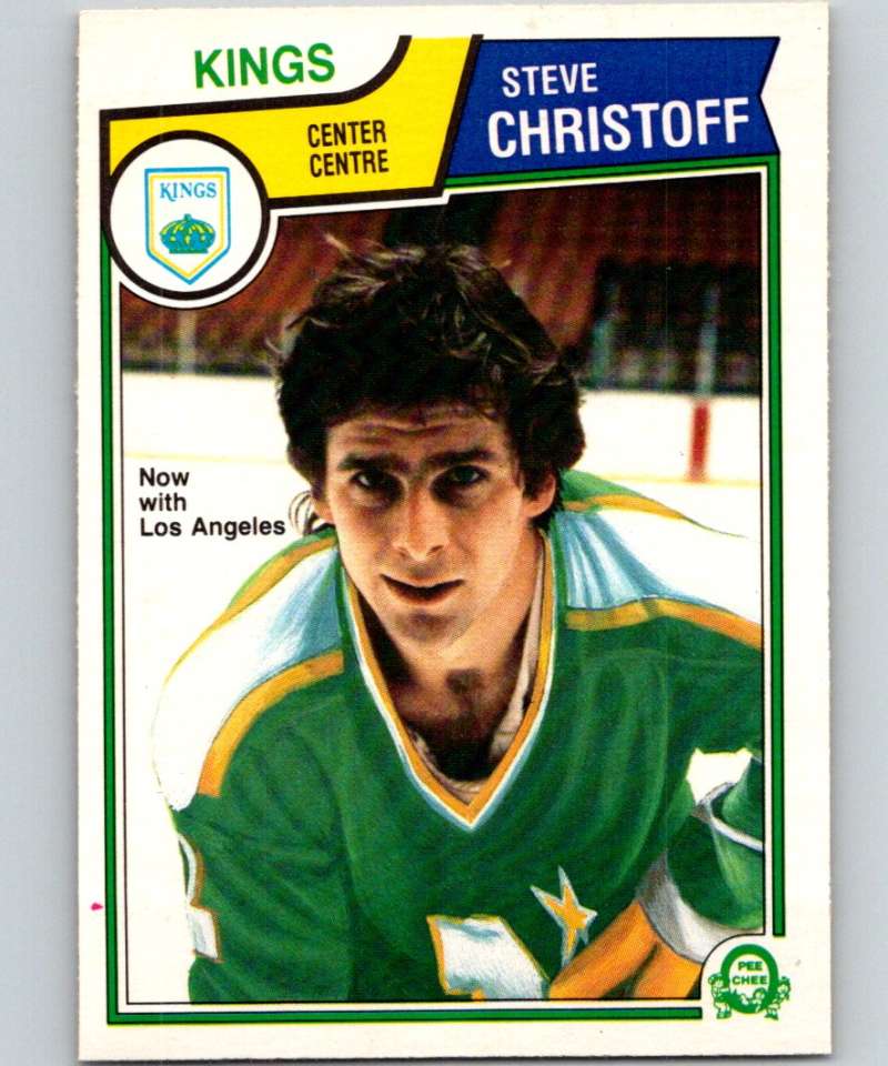 1983-84 O-Pee-Chee #169 Steve Christoff Kings NHL Hockey