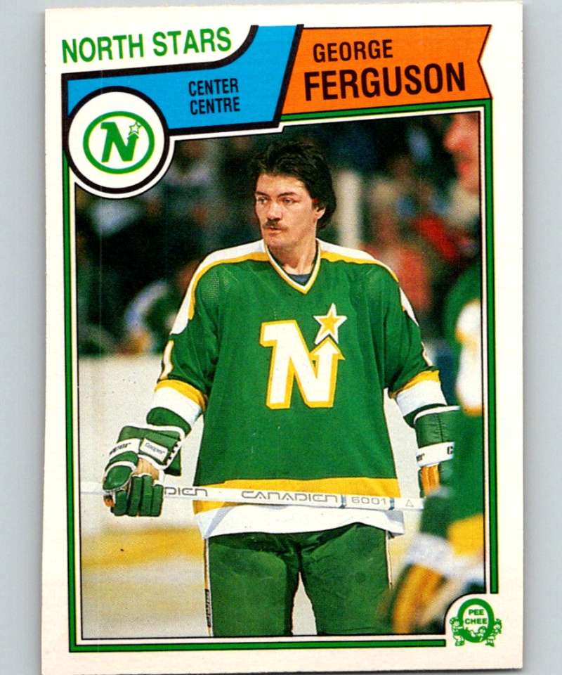 1983-84 O-Pee-Chee #171 George Ferguson North Stars NHL Hockey
