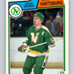 1983-84 O-Pee-Chee #172 Craig Hartsburg North Stars NHL Hockey
