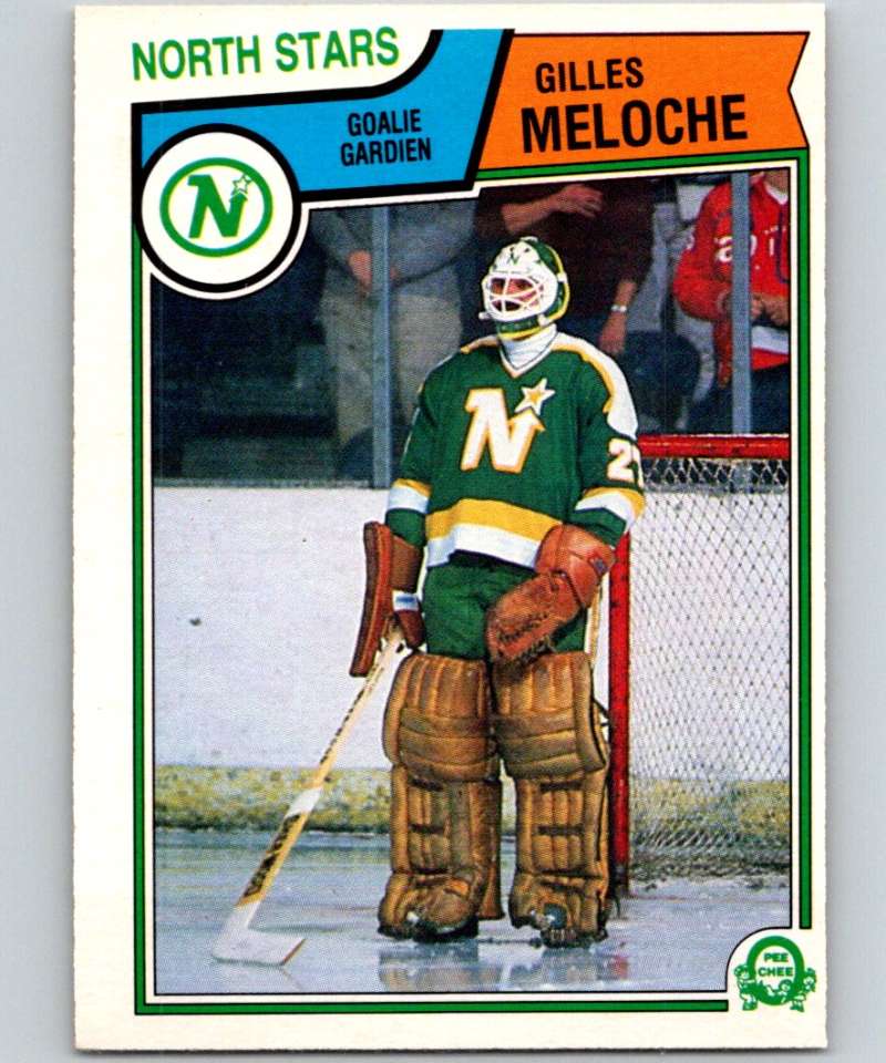 1983-84 O-Pee-Chee #177 Gilles Meloche North Stars NHL Hockey