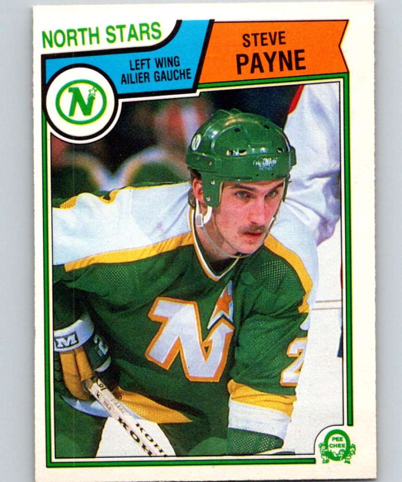 1983-84 O-Pee-Chee #178 Steve Payne North Stars NHL Hockey Image 1