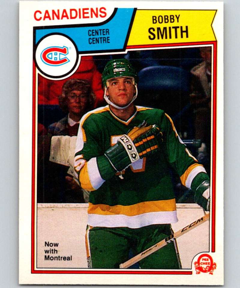 1983-84 O-Pee-Chee #181 Bobby Smith Canadiens NHL Hockey