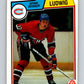 1983-84 O-Pee-Chee #190 Craig Ludwig RC Rookie Canadiens NHL Hockey