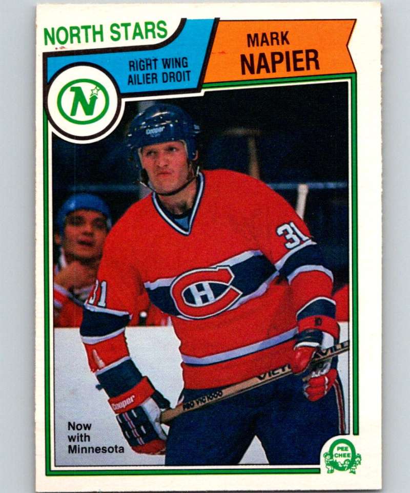 1983-84 O-Pee-Chee #192 Mark Napier North Stars NHL Hockey