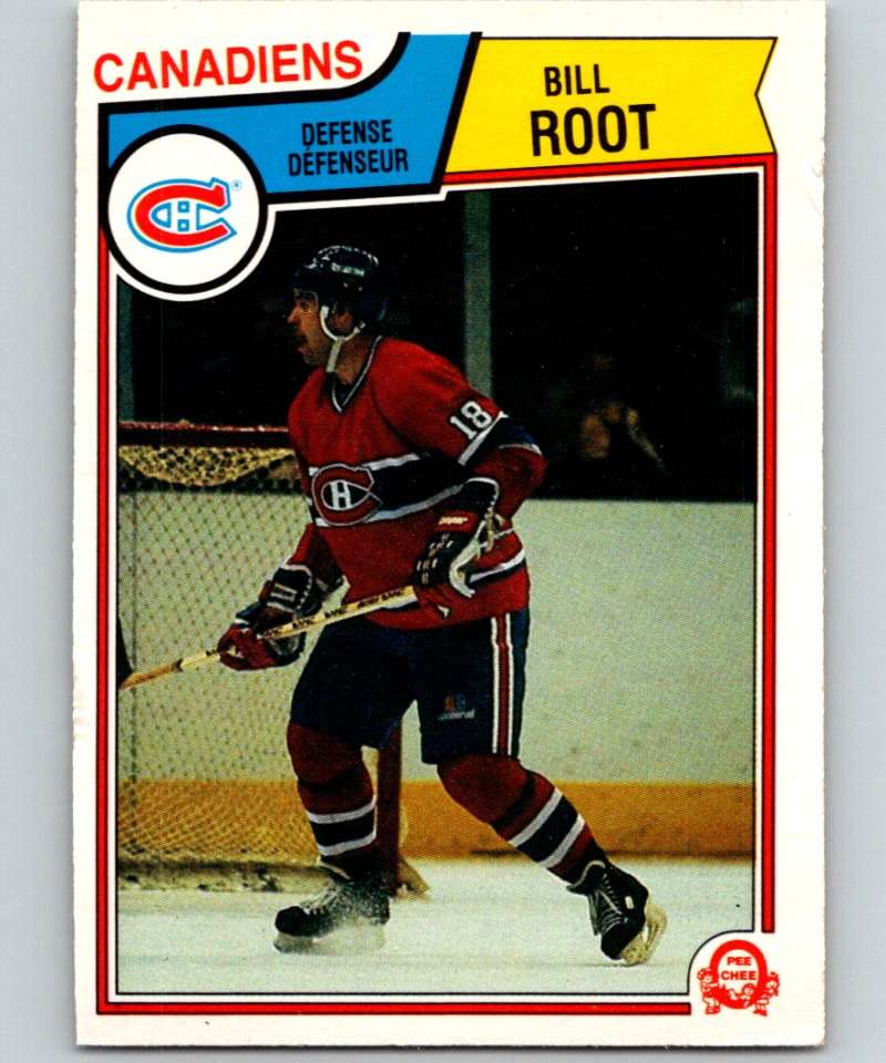 1983-84 O-Pee-Chee #196 Bill Root RC Rookie Canadiens NHL Hockey