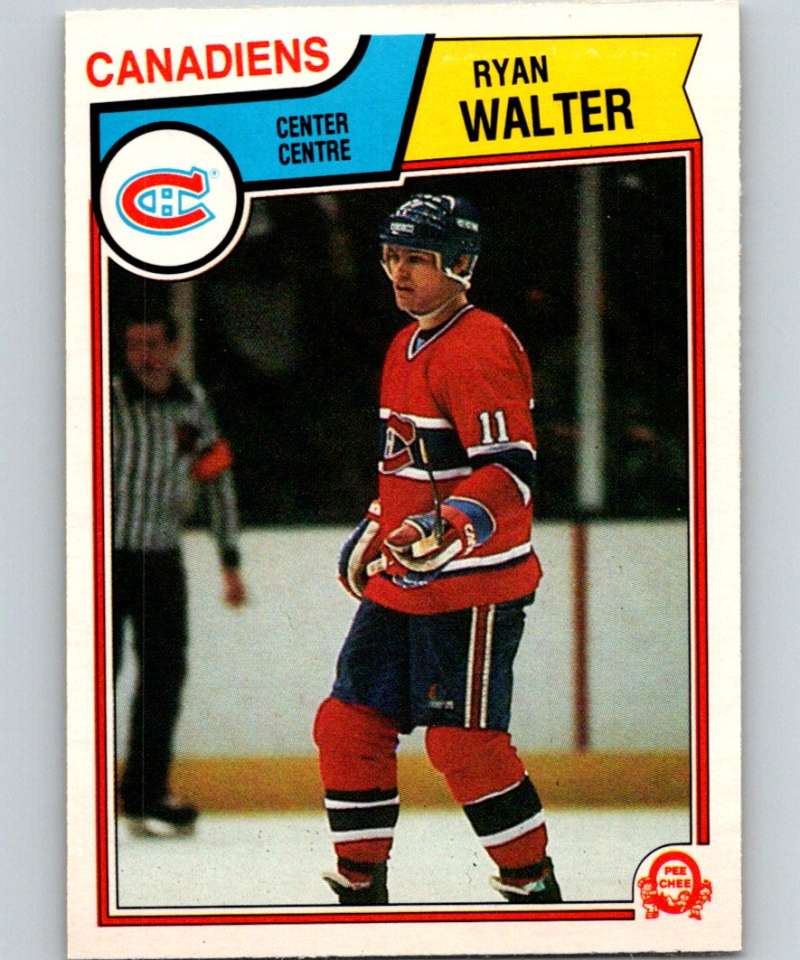 1983-84 O-Pee-Chee #200 Ryan Walter Canadiens NHL Hockey