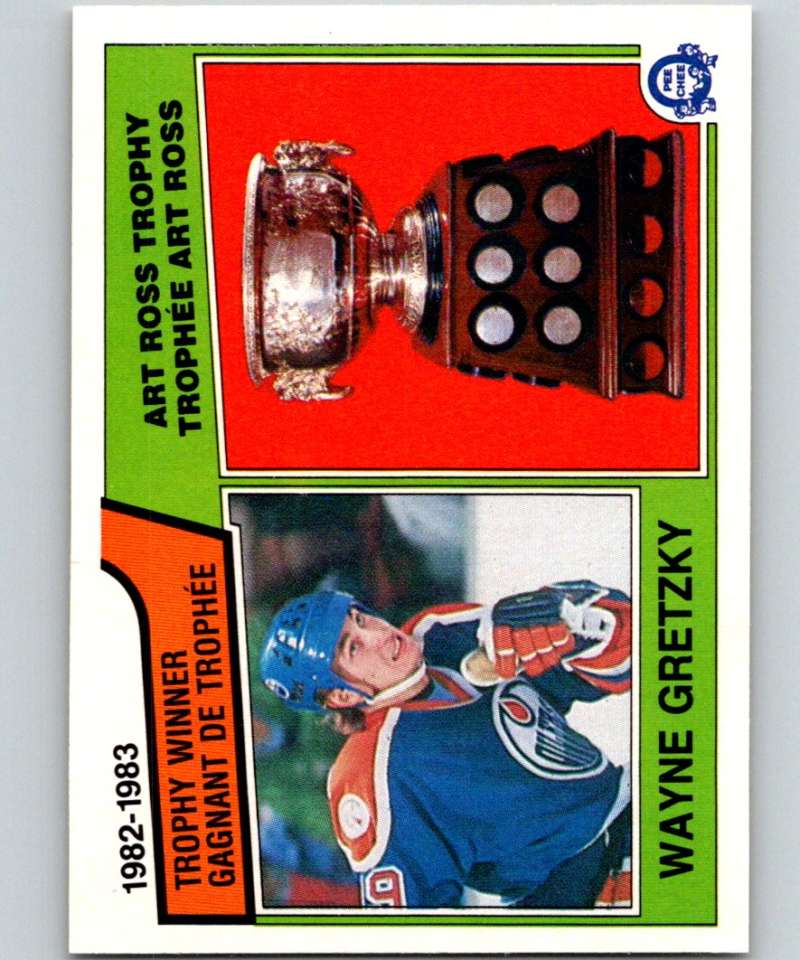 1983-84 O-Pee-Chee #204 Wayne Gretzky Oilers NHL Hockey