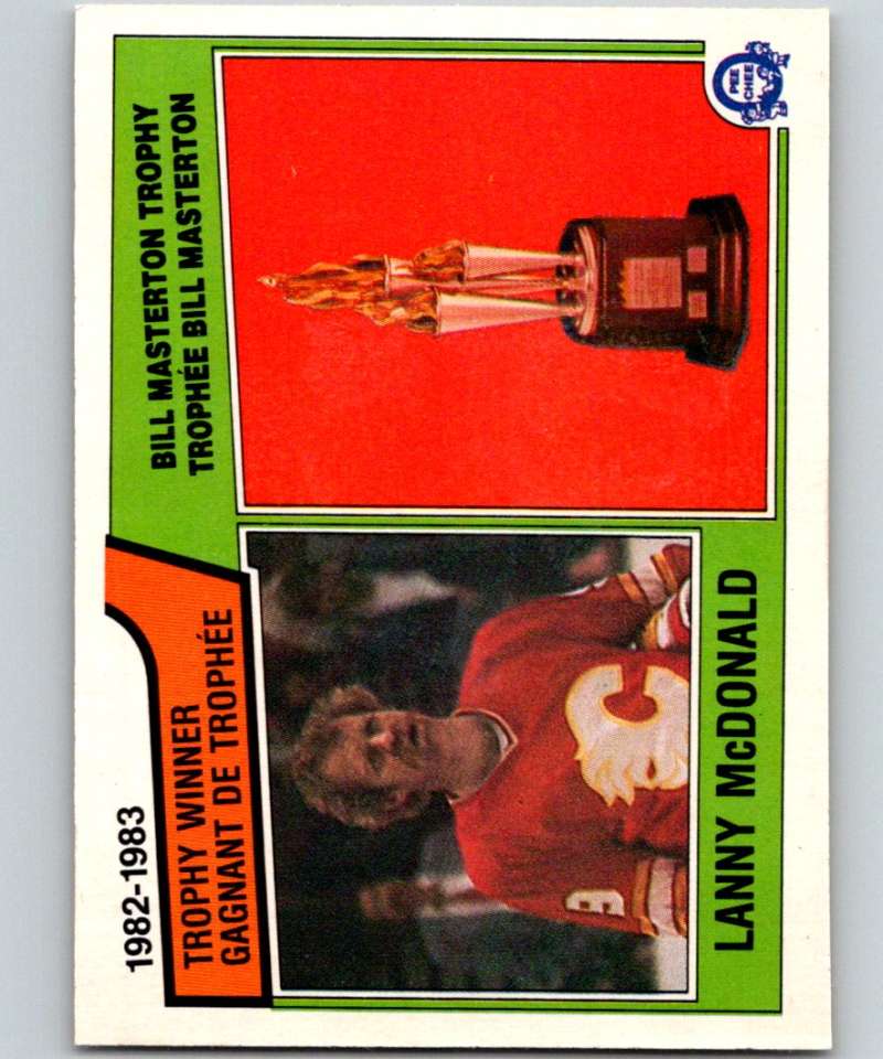 1983-84 O-Pee-Chee #208 Lanny McDonald Flames NHL Hockey