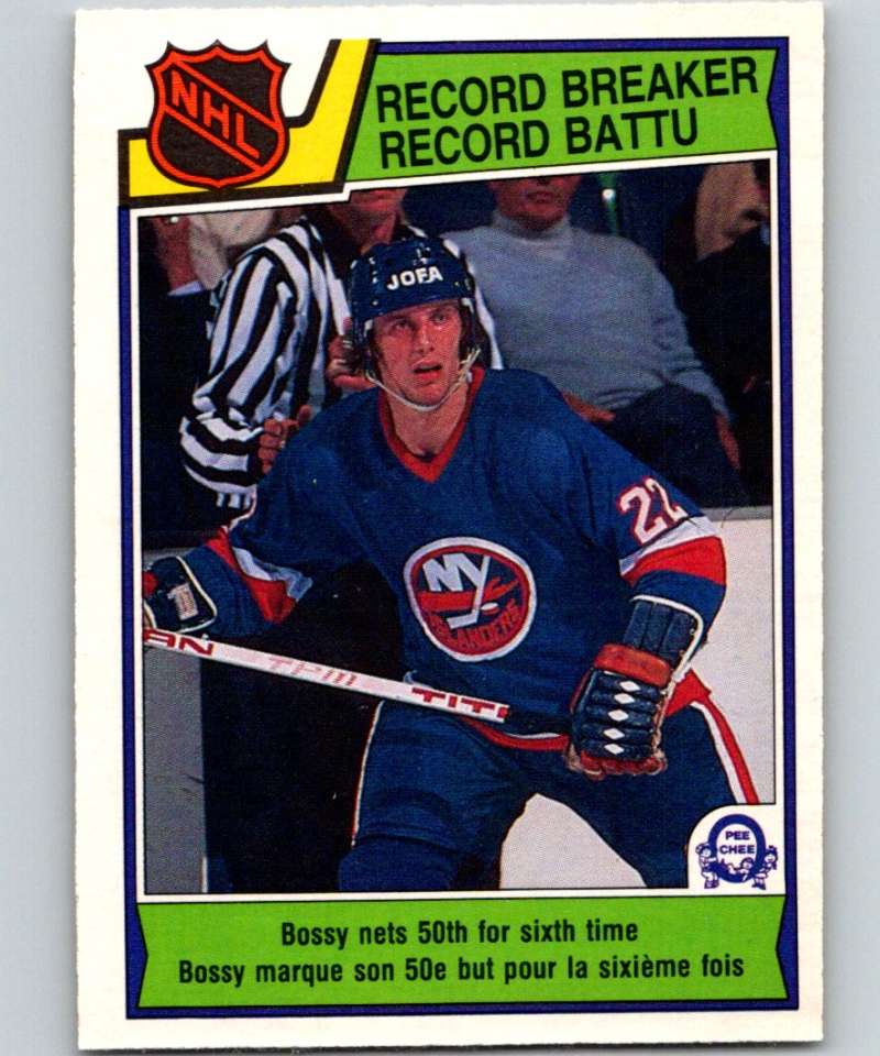 1983-84 O-Pee-Chee #210 Mike Bossy NY Islanders RB NHL Hockey