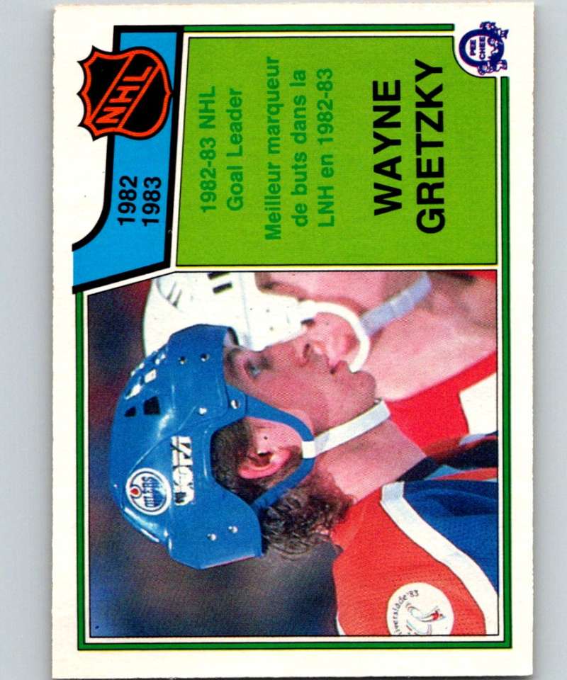 1983-84 O-Pee-Chee #215 Wayne Gretzky Oilers LL NHL Hockey