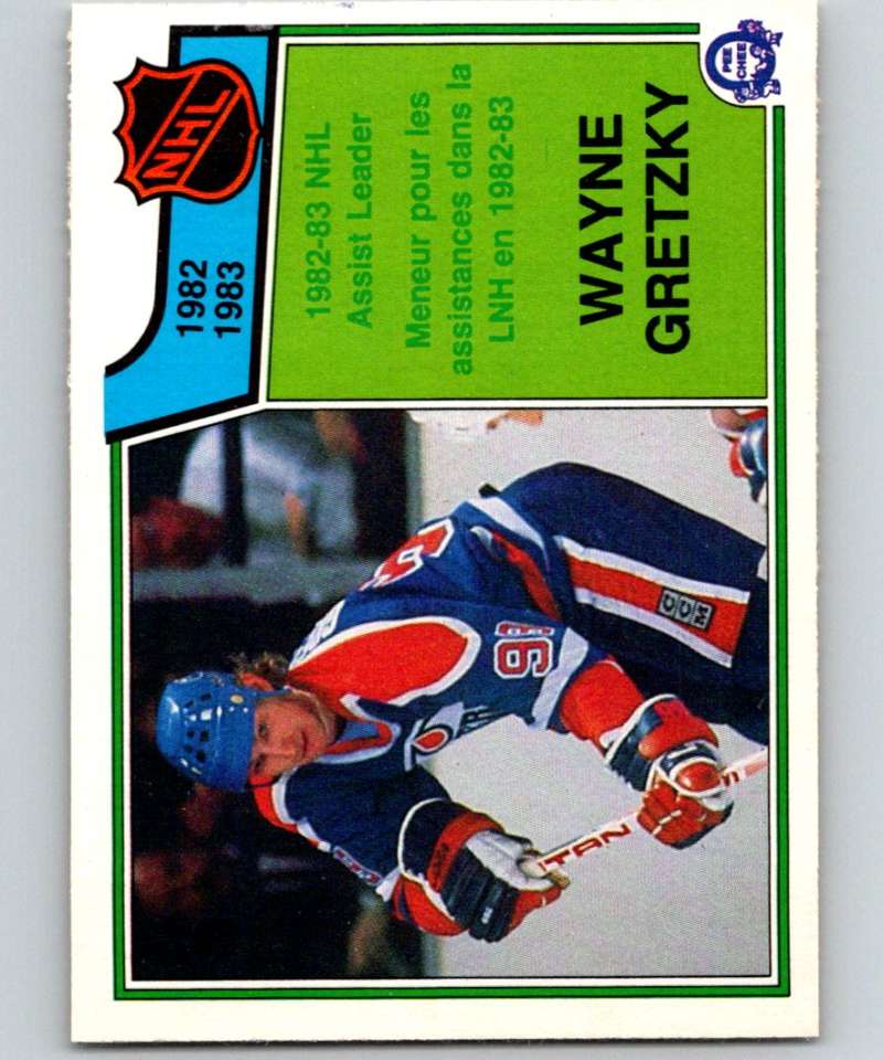 1983-84 O-Pee-Chee #216 Wayne Gretzky Oilers LL NHL Hockey