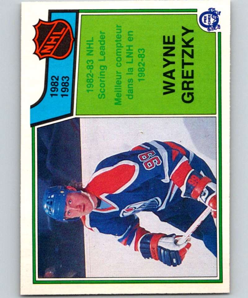 1983-84 O-Pee-Chee #217 Wayne Gretzky Oilers LL NHL Hockey