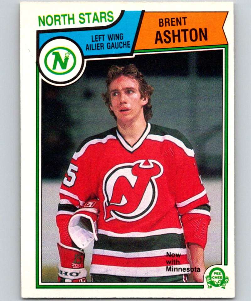 1983-84 O-Pee-Chee #225 Brent Ashton NJ Devils NHL Hockey