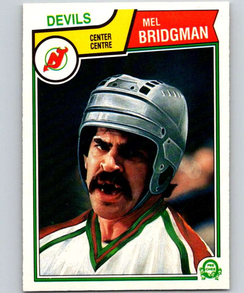 1983-84 O-Pee-Chee #226 Mel Bridgman NJ Devils NHL Hockey