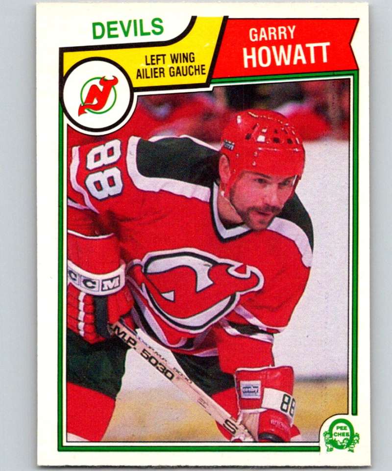 1983-84 O-Pee-Chee #229 Garry Howatt NJ Devils NHL Hockey