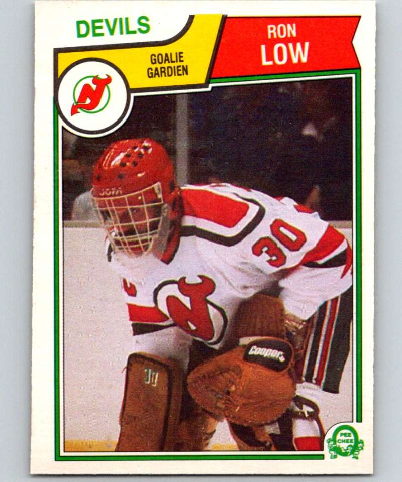1983-84 O-Pee-Chee #233 Ron Low NJ Devils NHL Hockey