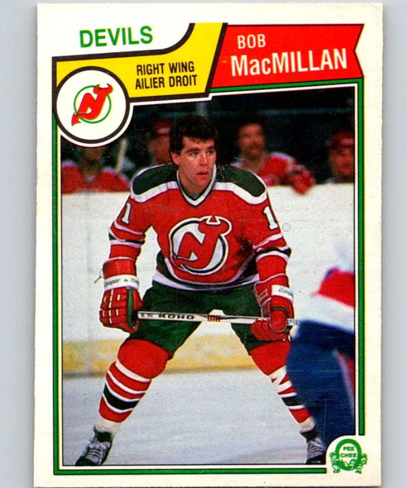 1983-84 O-Pee-Chee #234 Bob MacMillan NJ Devils NHL Hockey