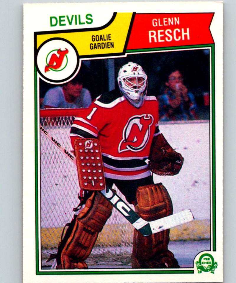 1983-84 O-Pee-Chee #236 Glenn Resch NJ Devils NHL Hockey