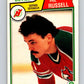 1983-84 O-Pee-Chee #237 Phil Russell NJ Devils NHL Hockey