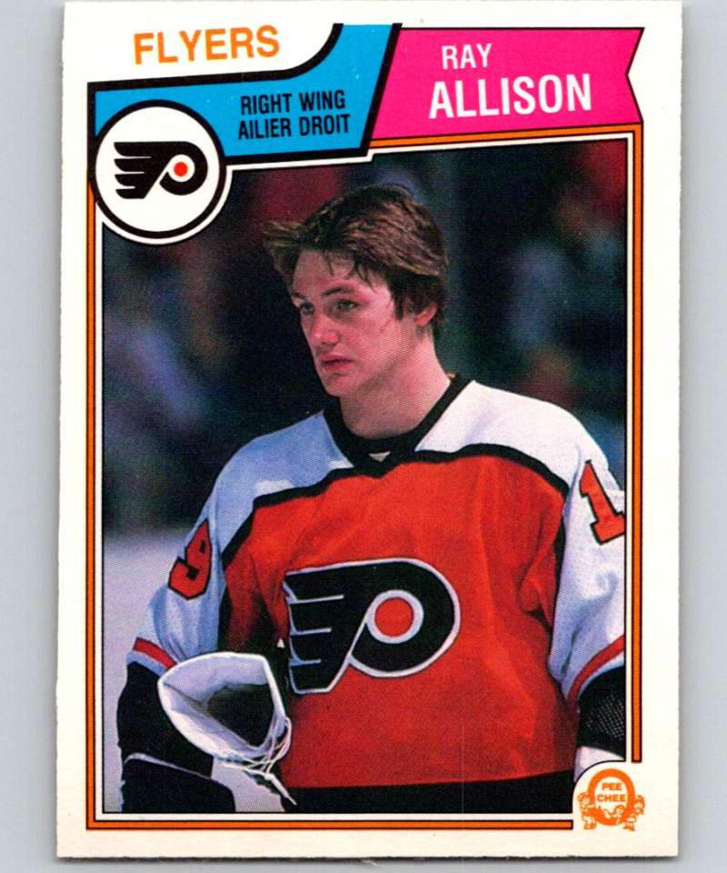 1983-84 O-Pee-Chee #259 Ray Allison Flyers NHL Hockey