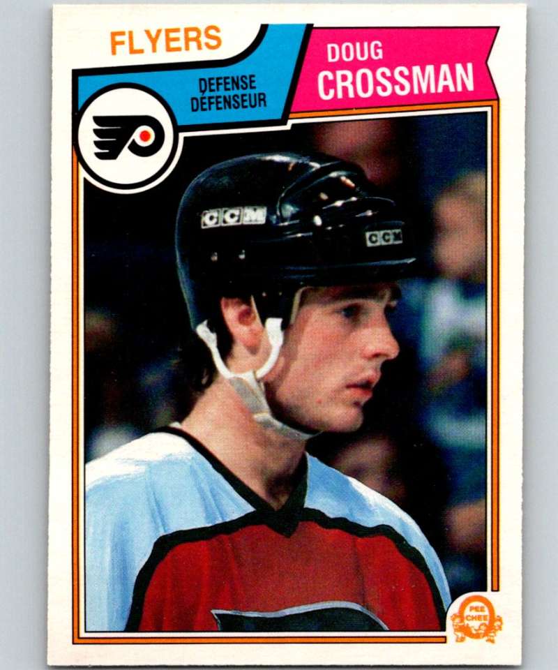 1983-84 O-Pee-Chee #263 Doug Crossman Flyers NHL Hockey