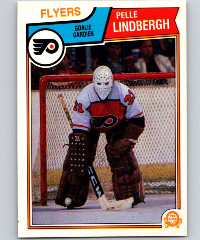 1983-84 O-Pee-Chee #268 Pelle Lindbergh RC Rookie Flyers NHL Hockey