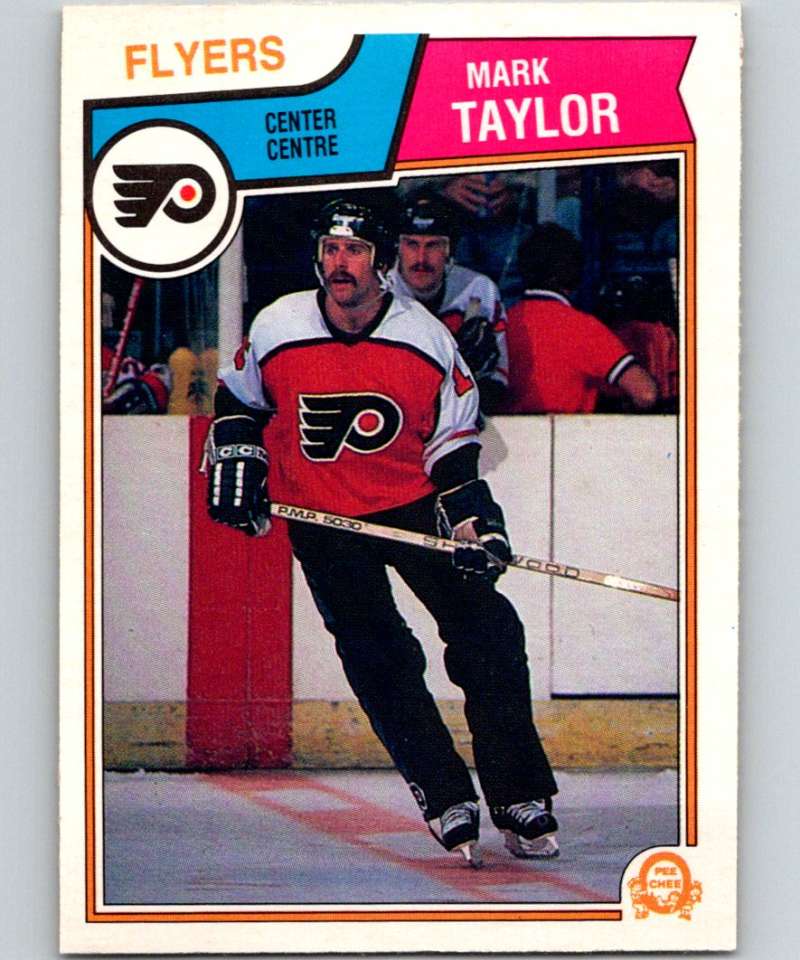 1983-84 O-Pee-Chee #273 Mark Taylor RC Rookie Flyers NHL Hockey