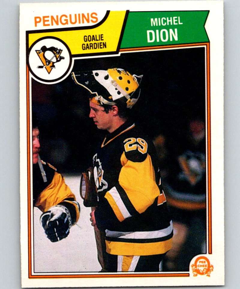 1983-84 O-Pee-Chee #279 Michel Dion Penguins NHL Hockey