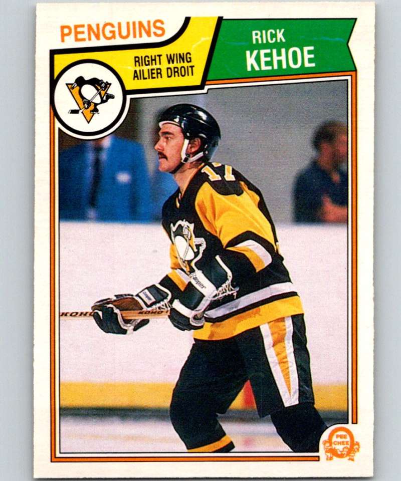 1983-84 O-Pee-Chee #282 Rick Kehoe Penguins NHL Hockey