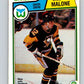 1983-84 O-Pee-Chee #284 Greg Malone Whalers NHL Hockey