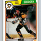 1983-84 O-Pee-Chee #285 Doug Shedden RC Rookie Penguins NHL Hockey Image 1