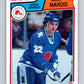 1983-84 O-Pee-Chee #295 Mario Marois Nordiques NHL Hockey