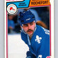 1983-84 O-Pee-Chee #300 Normand Rochefort Nordiques NHL Hockey