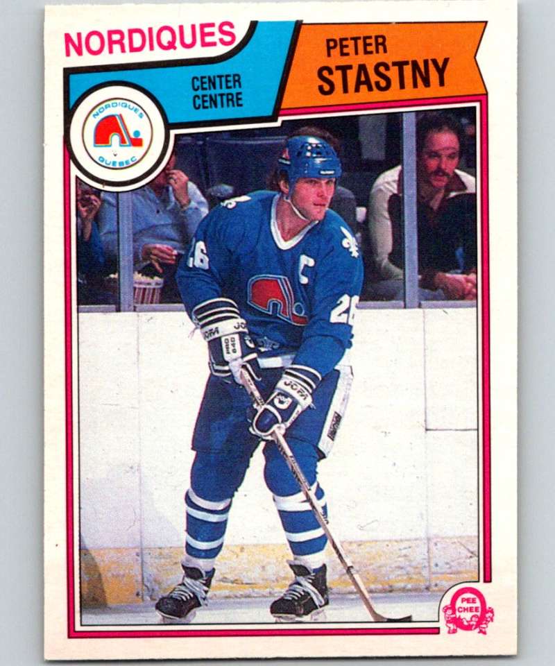 1983-84 O-Pee-Chee #304 Peter Stastny Nordiques NHL Hockey