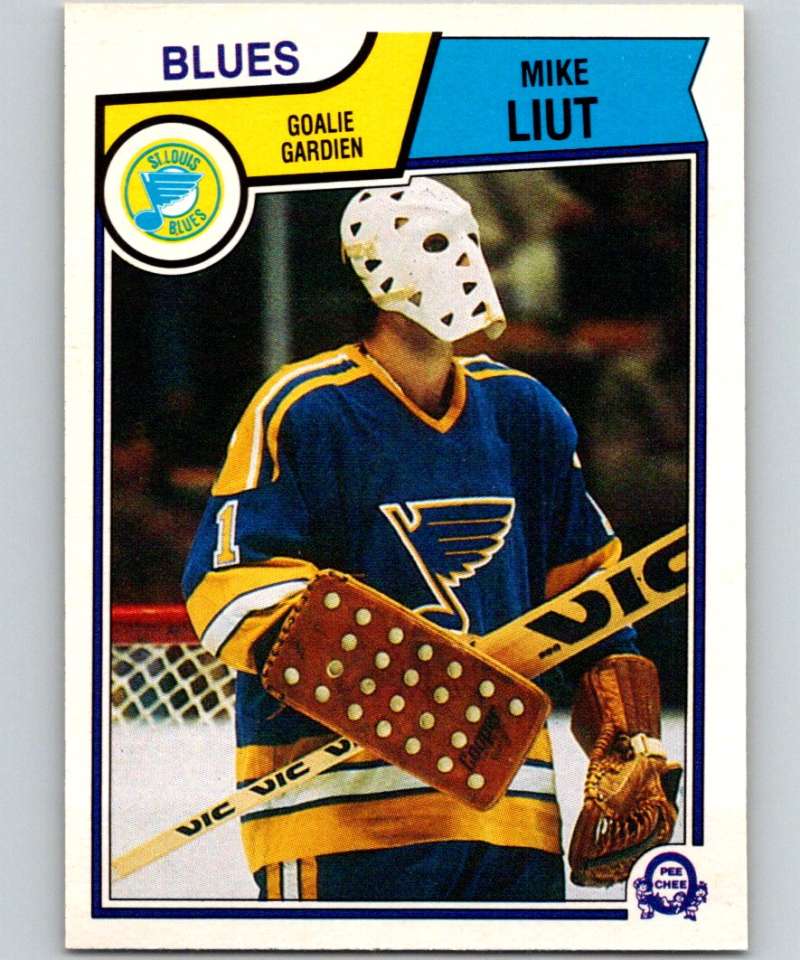 1983-84 O-Pee-Chee #316 Mike Liut Blues NHL Hockey