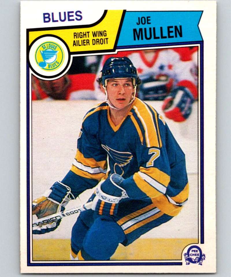 1983-84 O-Pee-Chee #317 Joe Mullen Blues NHL Hockey