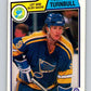 1983-84 O-Pee-Chee #321 Perry Turnbull Blues NHL Hockey