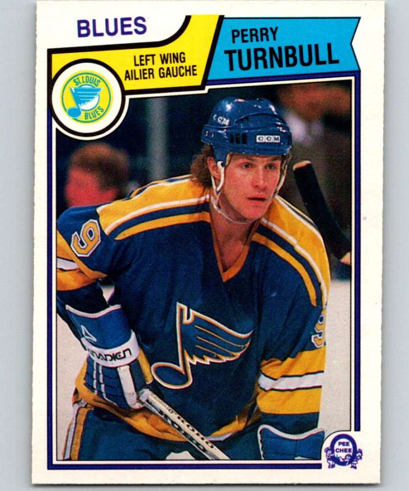 1983-84 O-Pee-Chee #321 Perry Turnbull Blues NHL Hockey